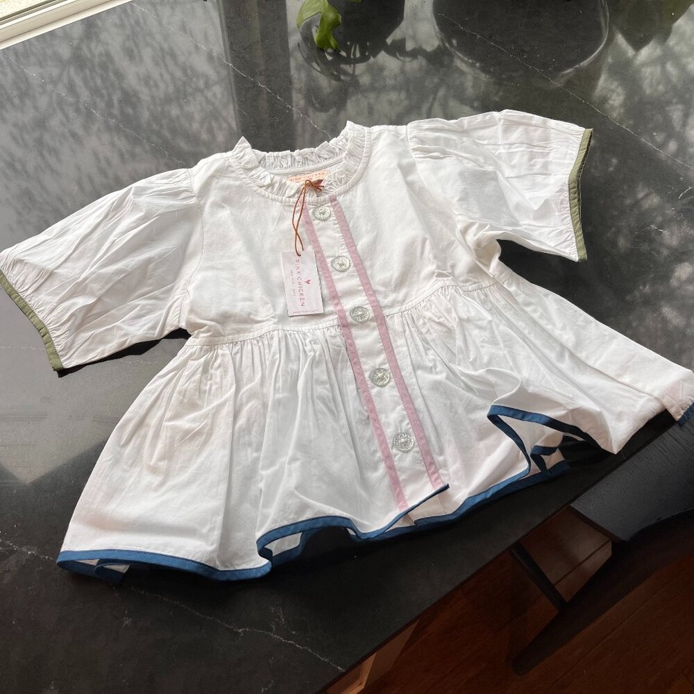 Pink Chicken Girls Top